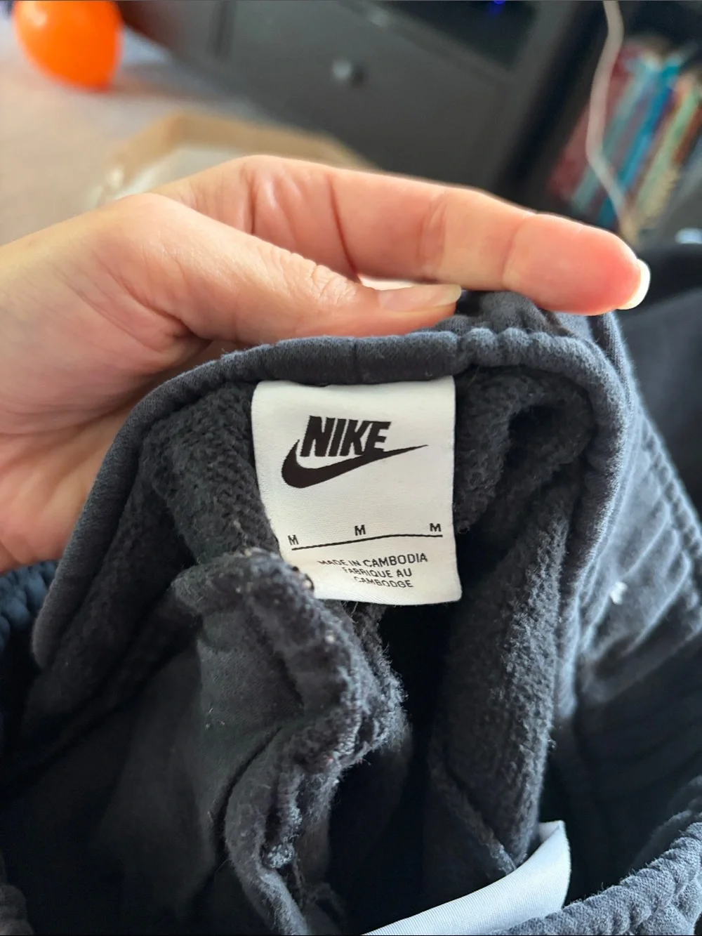 Nike Black Kids Sweatpants with Nike Air Graphic